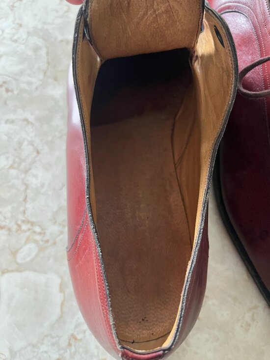 VTG 60s Ultimo Chicago Sz 10 Men\'s Cord Northern Soul Italian Dress Shoes main image 9